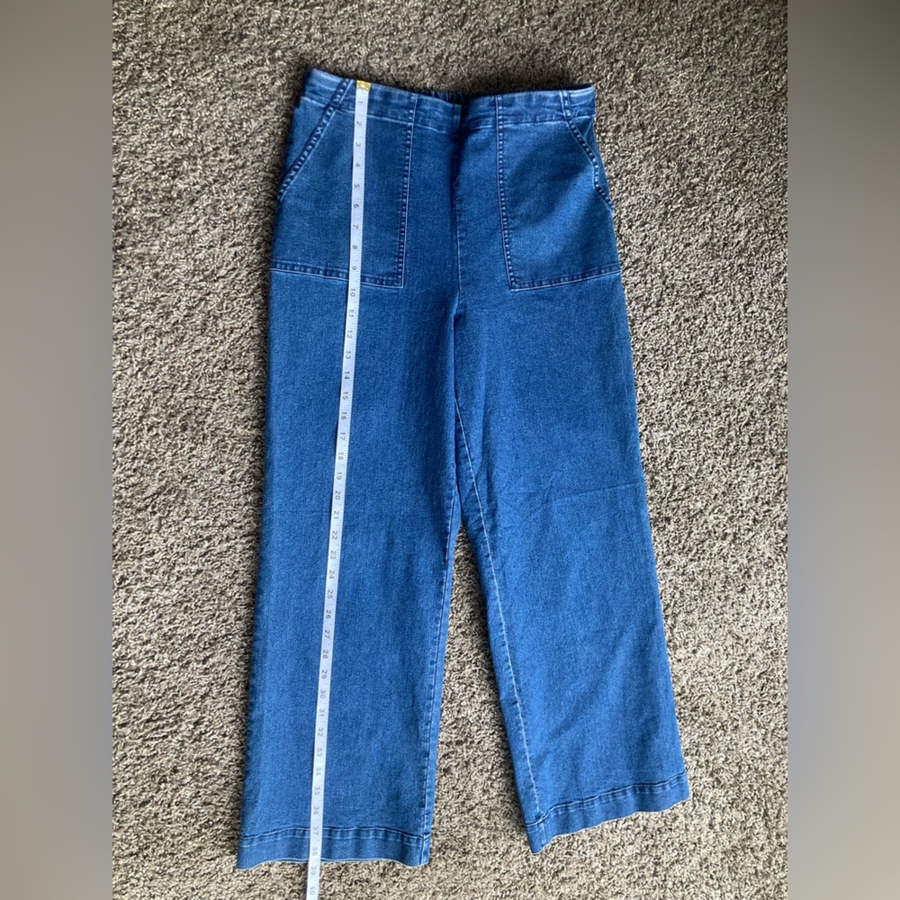Ruby Rd. High Rise Blue Jeans Classic Denim - Picture 3 of 7